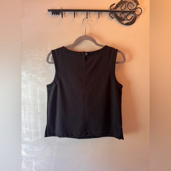 Max Studio London Cropped Tank: Size Small - Picture 2 of 3